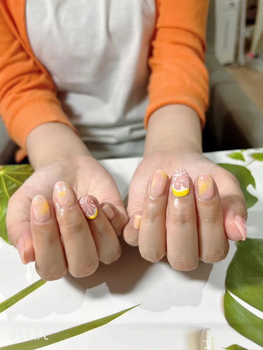ネイル ピンク ハンドネイル 吉野✨ ネイルデザイナー✨のネイルデザイン