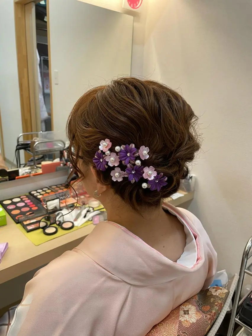 ショート ヘアアレンジ ボブ HempBeauty 浅野アサミのヘアスタイル