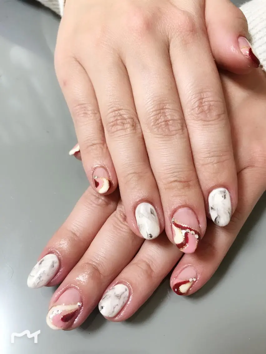 ネイル 持ち込み ハンドネイル Masuko Yasukaのネイルデザイン