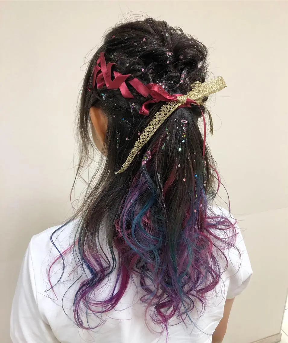 セミロング カラー ヘアアレンジ enurk店 🍋 M I K U  *のその他イメージ