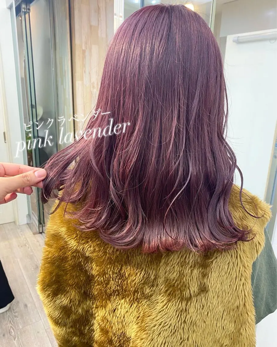 セミロング カラー ヘアカラー トリートメント ☀️透明感color KURO☀️のヘアスタイル