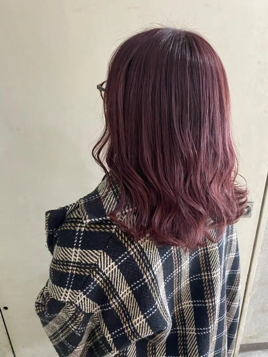 ミディアム 清村 和音のヘアスタイル
