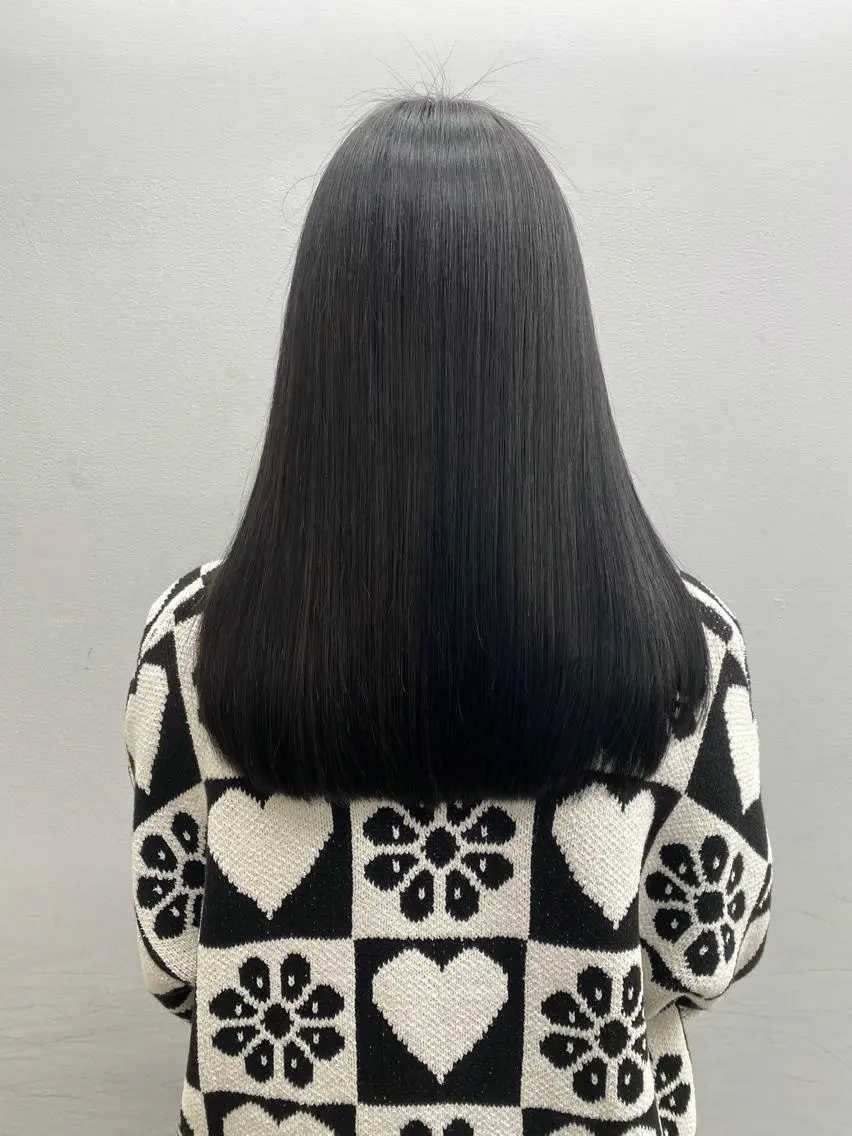 ロング カラー パーマ ヘアアレンジ meRK 京都河原町のマツエク・マツパデザイン