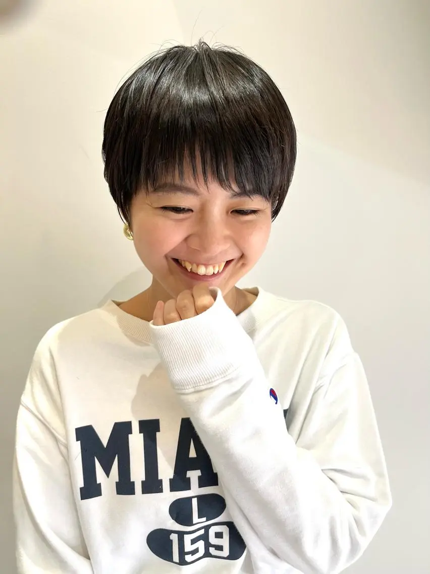 ショート ニュアンスヘア☆樋口 希世☆のヘアスタイル