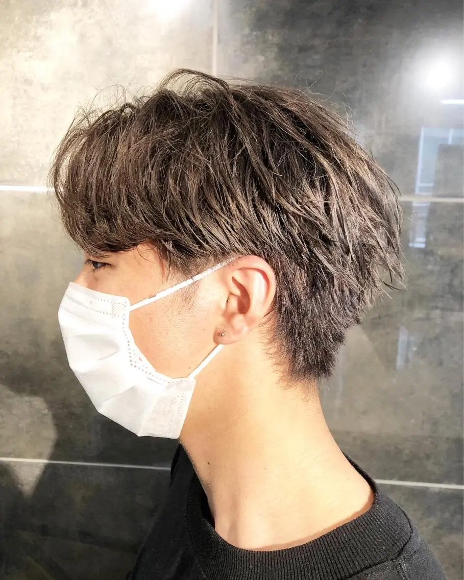 カラー ヘアアレンジ メンズ カット ヘアカラー トリートメント ヘアセット メンズ特化✂️栗原 侑也のヘアスタイル