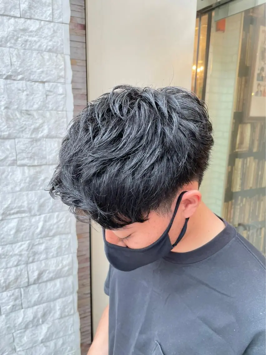 メンズ メンズショート EARTH 山﨑龍馬のヘアスタイル