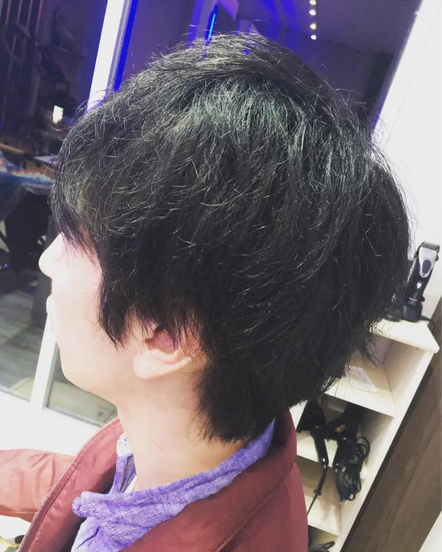 メンズ 白井 つづりのヘアスタイル