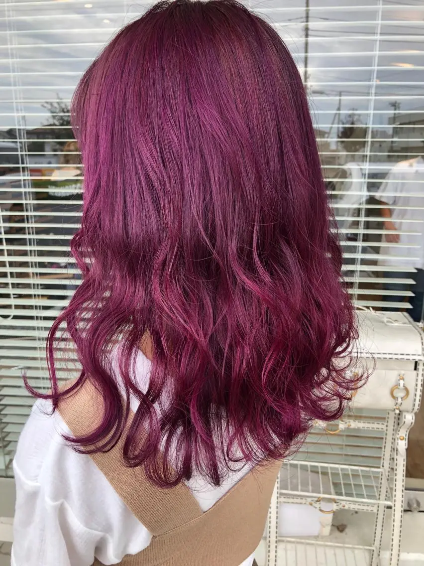 カラー ヘアカラー 早川 真幸のヘアスタイル