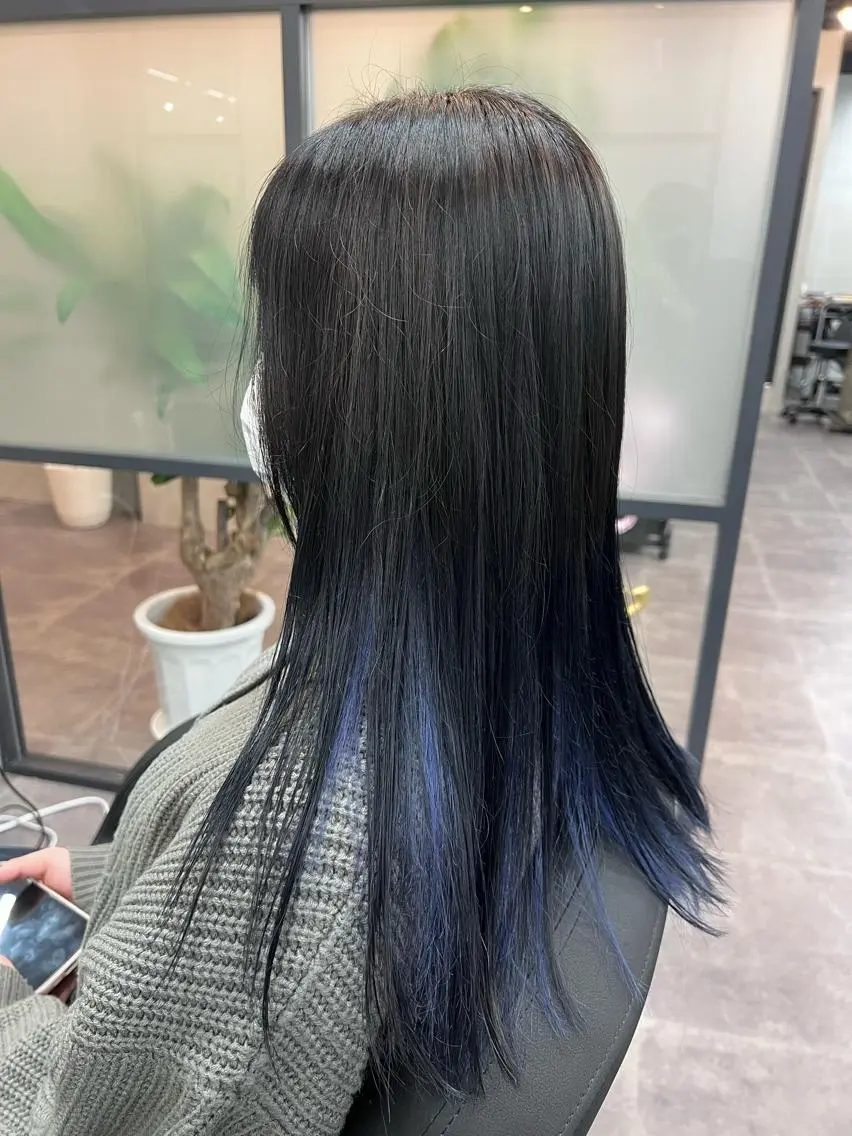 ロング ヘアカラー Cecilhair なんば店    岩川のヘアスタイル
