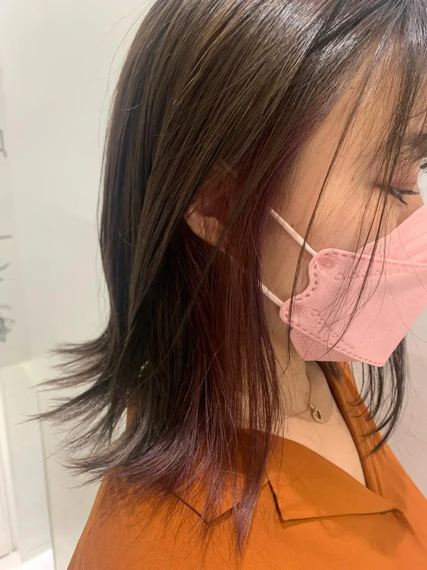 ミディアム 🐝岡本 柚葉🐝のヘアスタイル
