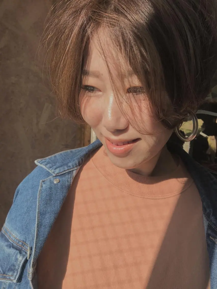ショート ハンサムショート ショートヘア カット ヘアカラー トリートメント ayane⭐️ボブ・ ショート・パーマのヘアスタイル