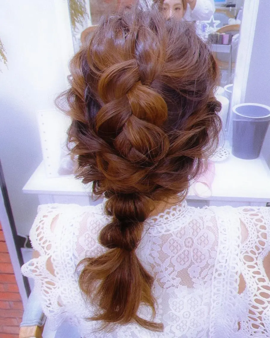 ヘアアレンジ ヘアセットサロン ココのヘアスタイル