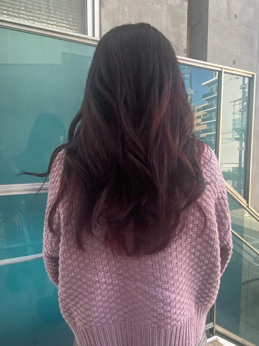 ロング 花見 亜沙美のヘアスタイル