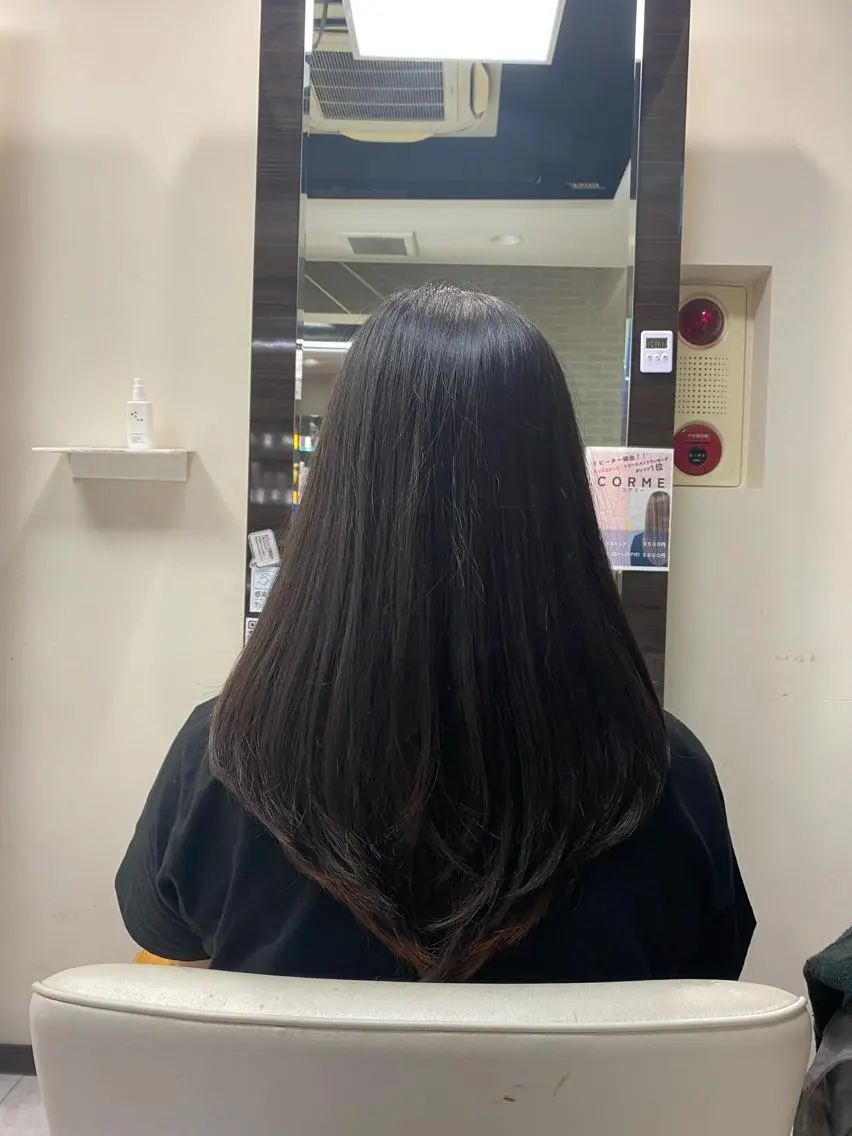 ロング レイヤーカット シャギー 目黒 碧人のヘアスタイル