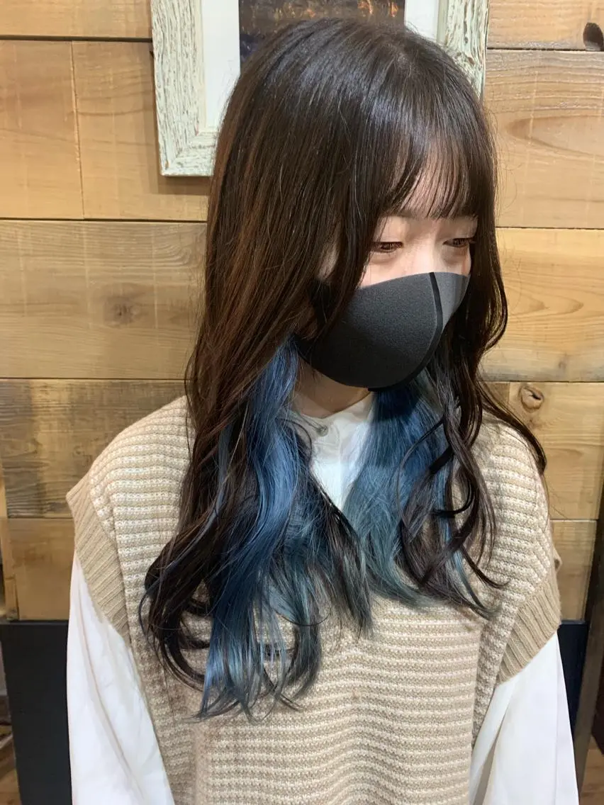 ロング カット ヘアカラー SHIAN 八王子👼鬼塚さやかのヘアスタイル