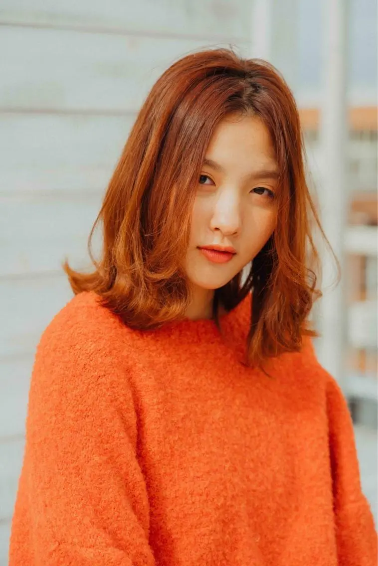 ミディアム カラー パーマ ヘアアレンジ メンズ キッズ ネイル マツエク・マツパ メンズウルフカット アディクシーカラー 透明感カラー ボブ ウルフカット 藤井 仁紀のヘアスタイル