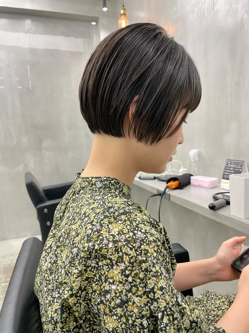 ショート カラー 華 /ショート/ボブのヘアスタイル