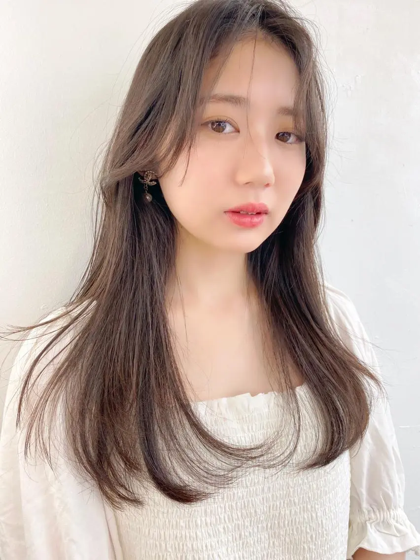 ロング カラー ヘアアレンジ 🥣 hashi 🛋️のヘアスタイル