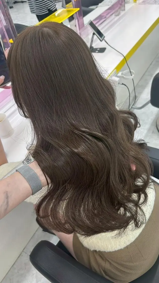 カラー *カットモデル募集/ 透明感/銀座🌿のヘアスタイル