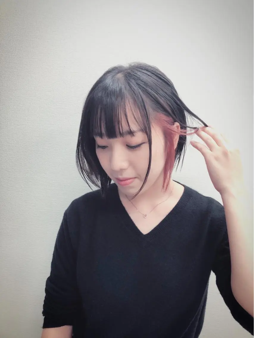カラー ヘアカラー トリートメント 🎖大人ショート🎖 河越守のヘアスタイル