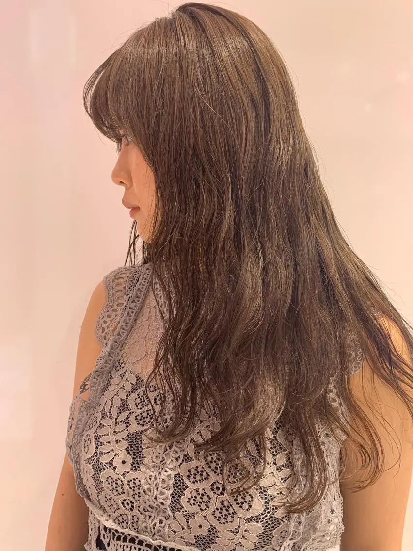 ロング ハッシュカット /MANAMIのヘアスタイル