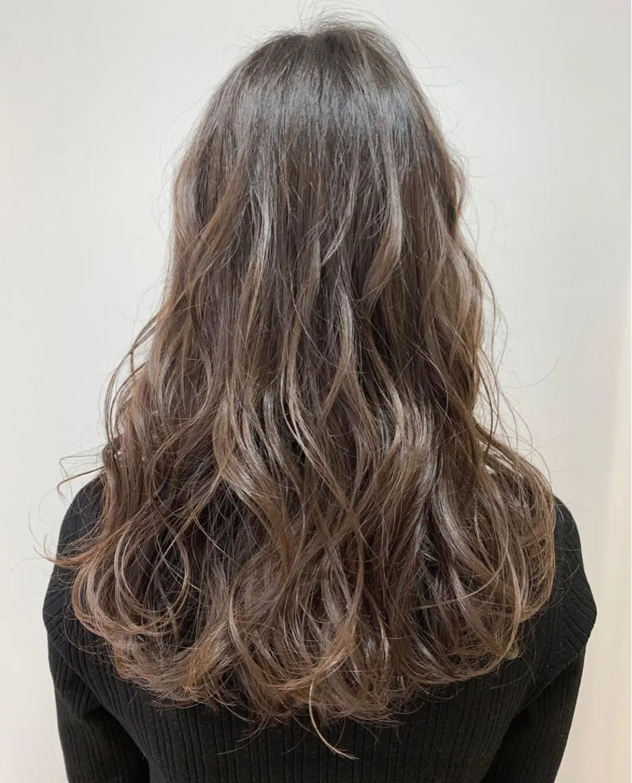 ロング カラー box mico. mutsumiのヘアスタイル