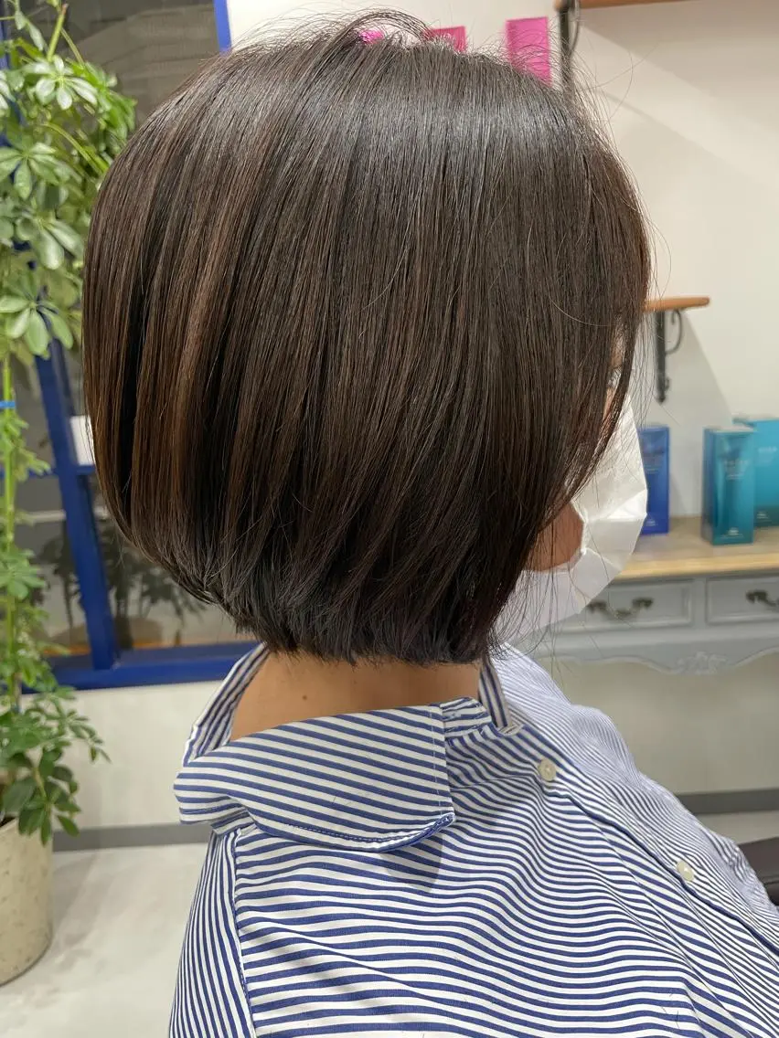 ショート カット トリートメント ✨✨髪質改善美容師 りゅーじ🦔🦔のヘアスタイル