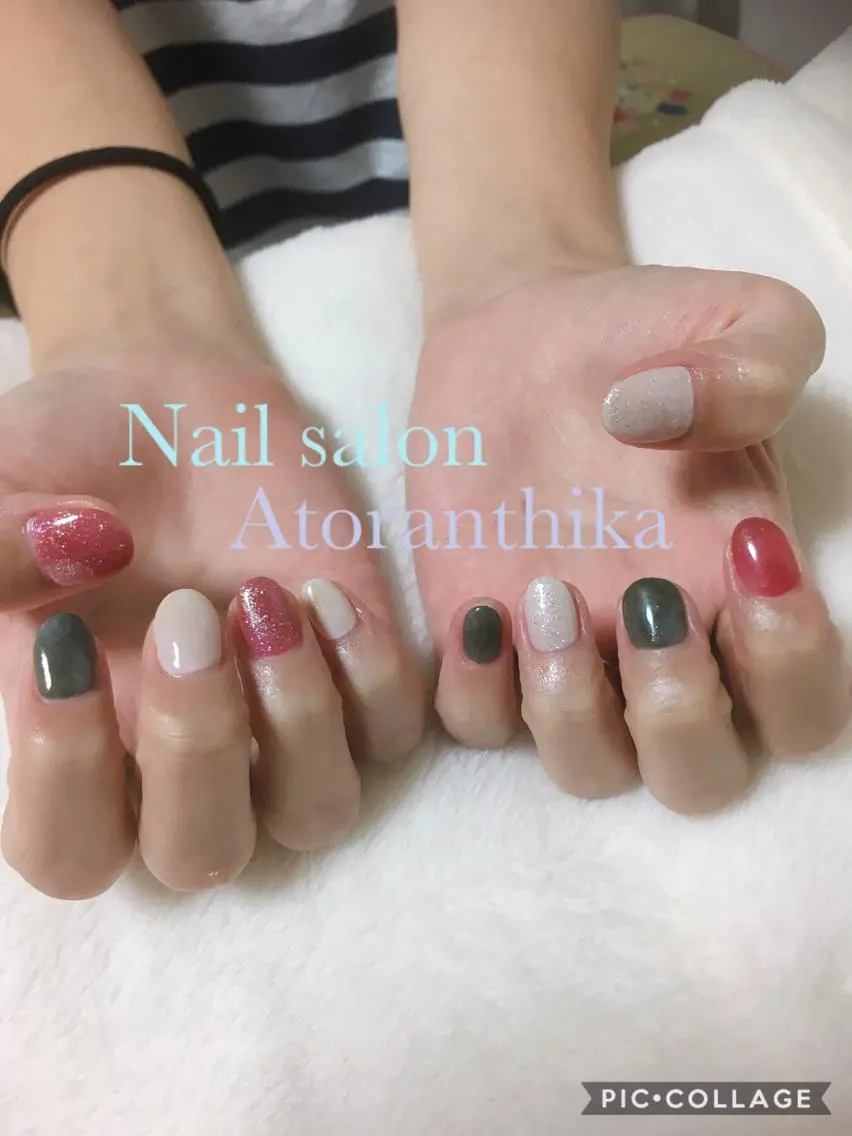 ネイル ハンドネイル Nail salon ✩ アトランティカのネイルデザイン