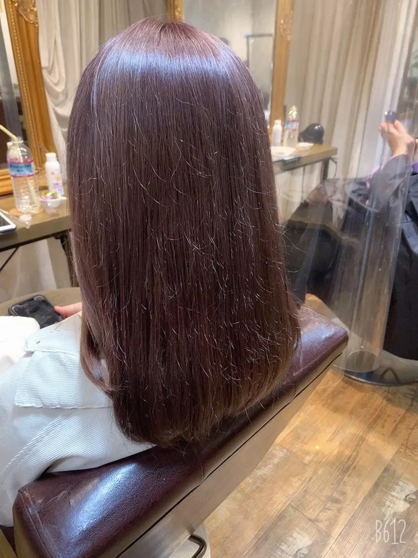 ショート カラー ✨️美髪矯正×似合わ せ艶カラー✨藤田透のヘアスタイル