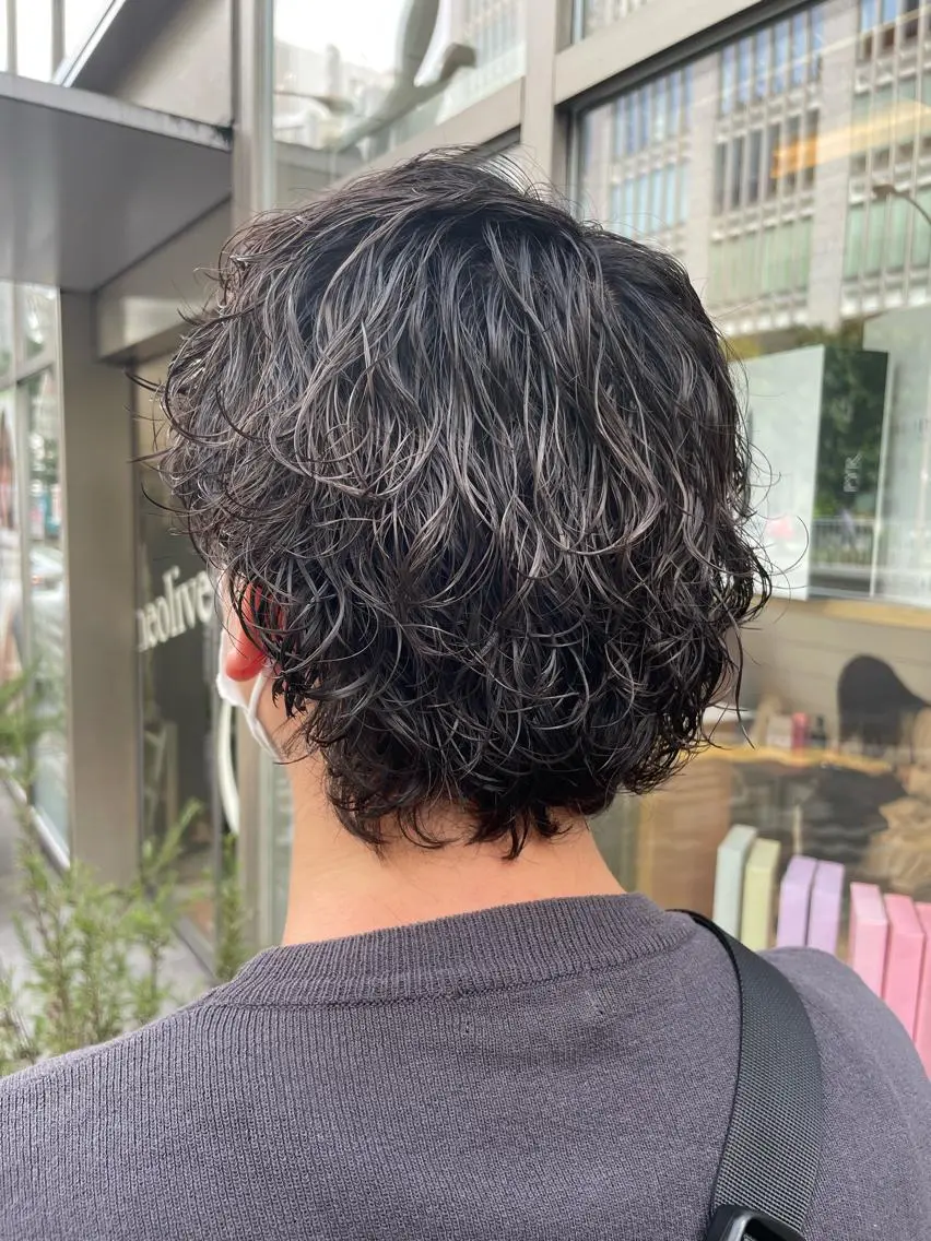 パーマ メンズ ヘアアレンジ 🌿あがりれいなのその他イメージ