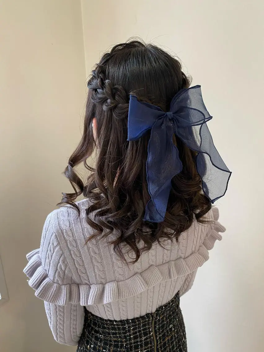 セミロング すみす🎀ヘアメ/ 艶カラー/エクステのヘアスタイル