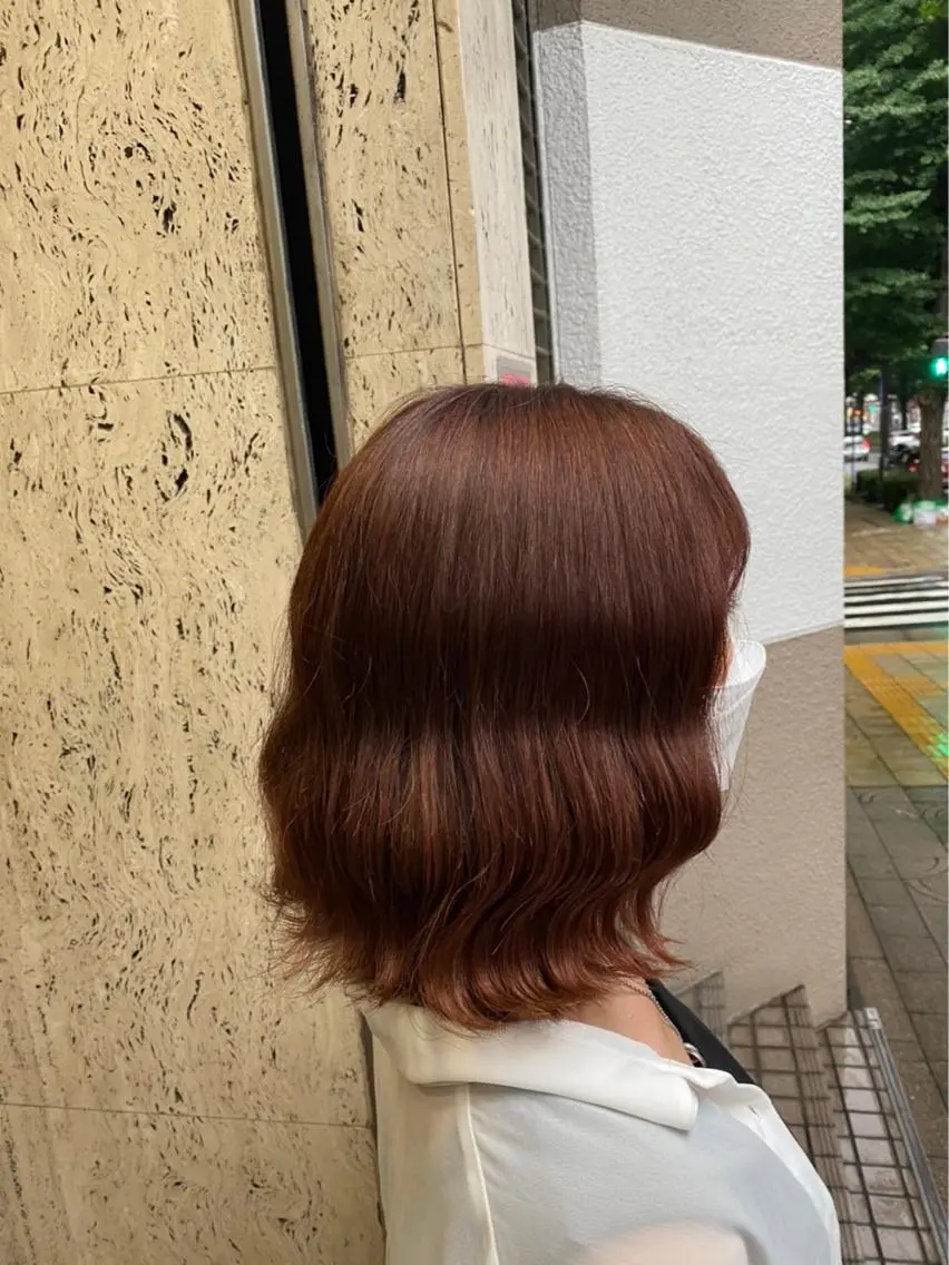 セミロング 🎀きつない みゆ🎀のヘアスタイル