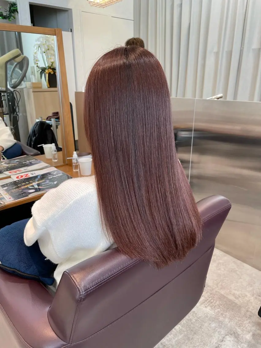 ロング カラー HAREru. モデル募集【戸塚】のヘアスタイル