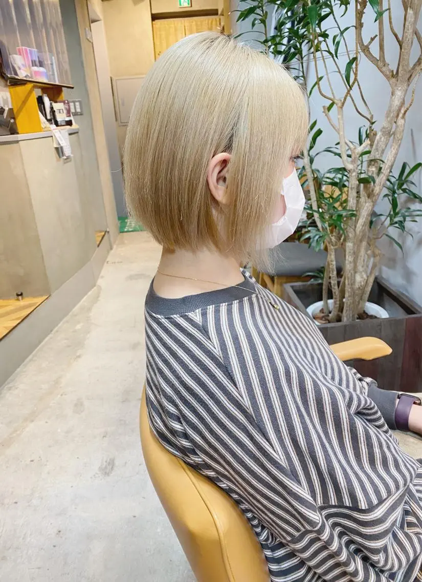 ショート ボブ 🌈艶カラーリスト 🌈井原円袈🌈のヘアスタイル