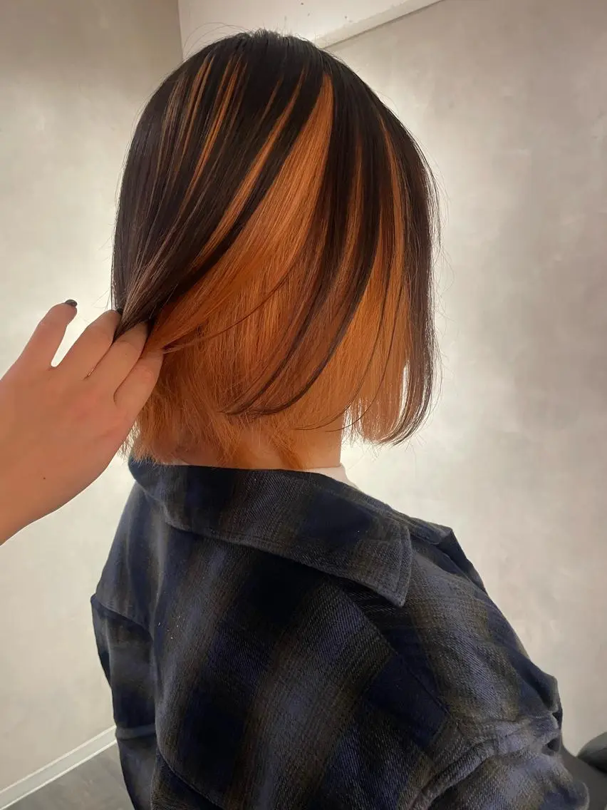 ミディアム EIGHT 中川原 菜々子のヘアスタイル