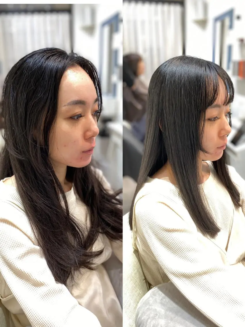セミロング ✨髪質改善が大好評✨ 美容室lic近藤✨のヘアスタイル
