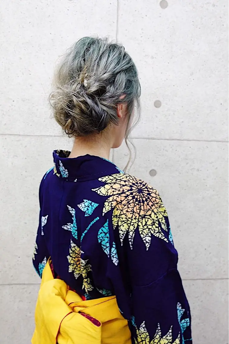 ロング 卒業式のヘアスタイル 京都最安価エクステ muuka🦋のヘアスタイル