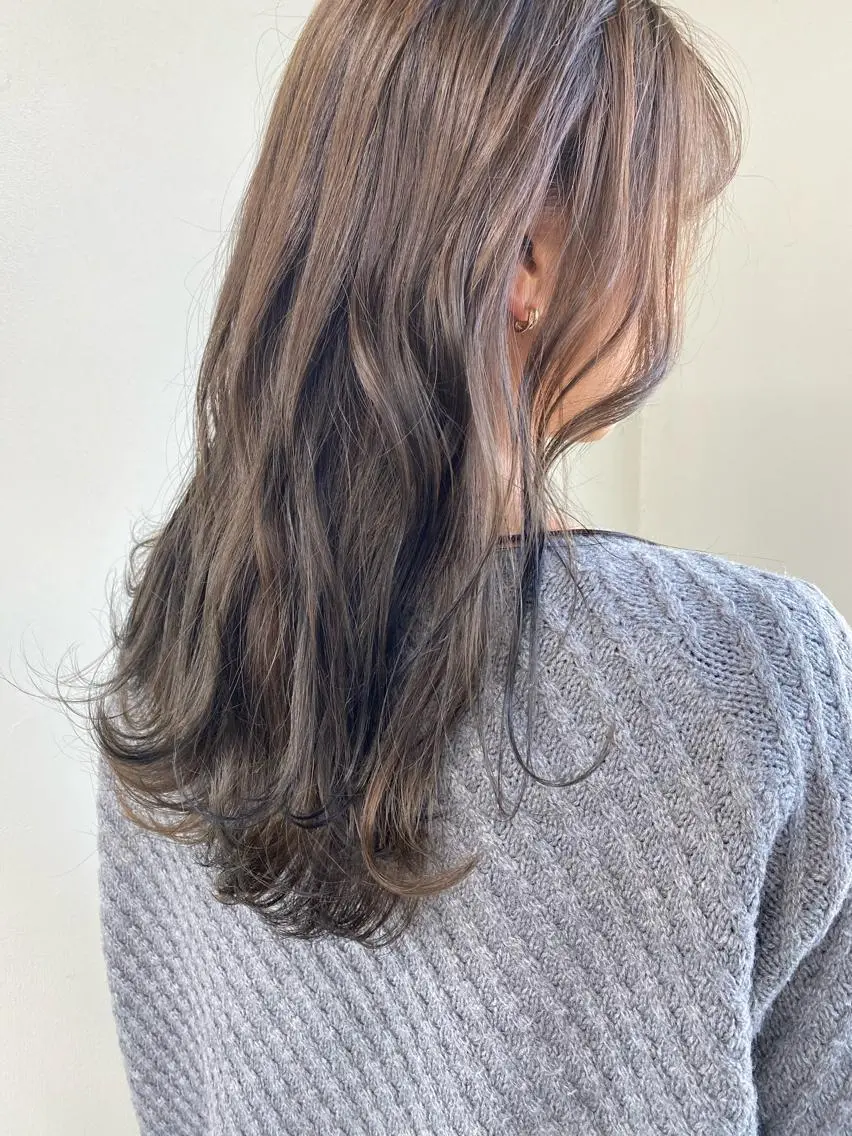 セミロング 小澤大輔 YOLO hairのヘアスタイル