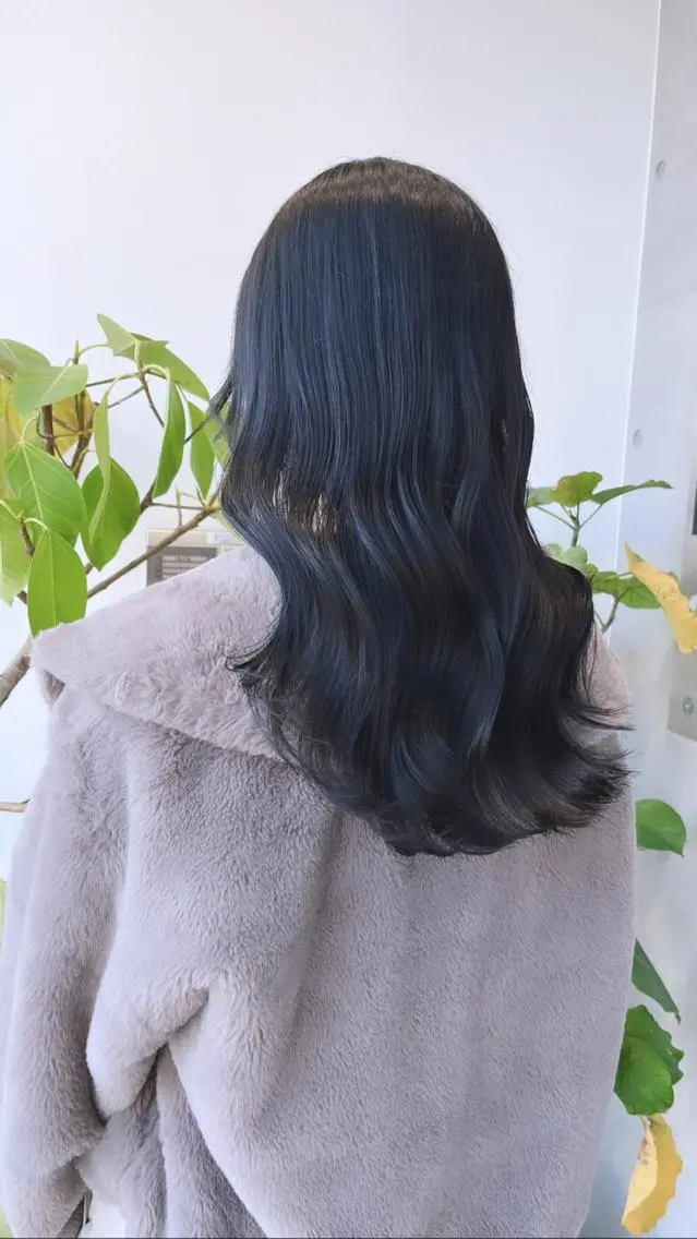 セミロング カット ヘアカラー トリートメント 🌫️大人韓国ヘア 🌫️naoyaのヘアスタイル