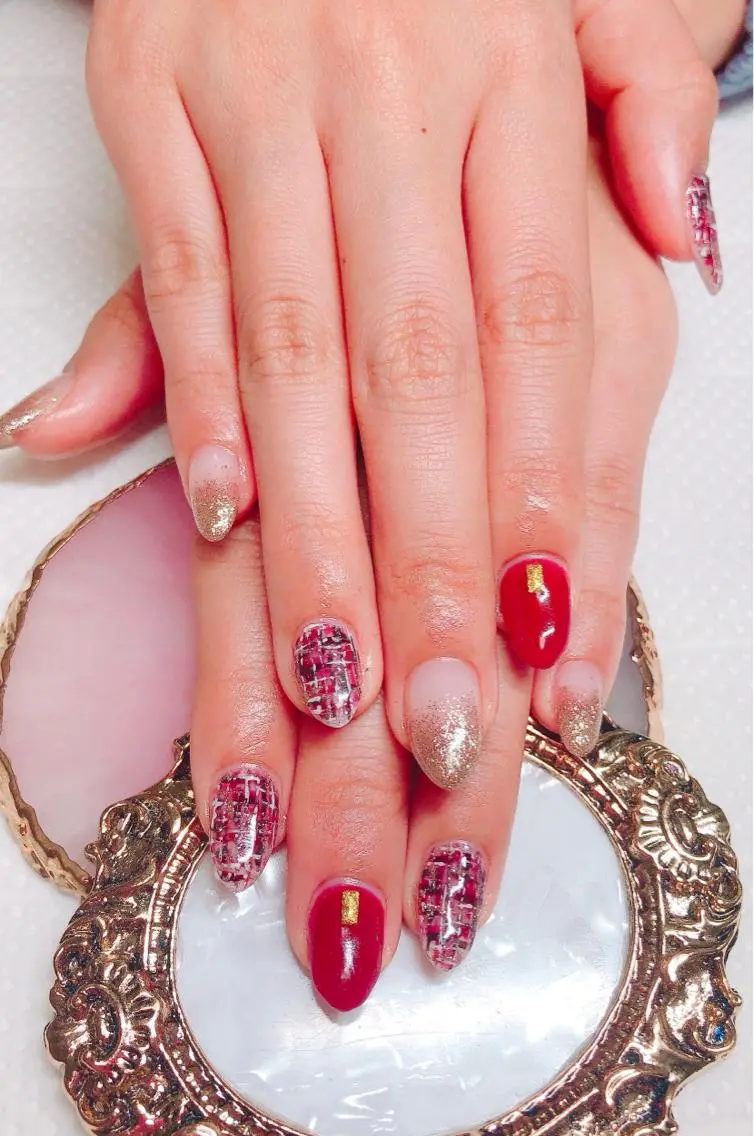 ネイル ハンドネイル CROWN プライベートサロンのネイルデザイン
