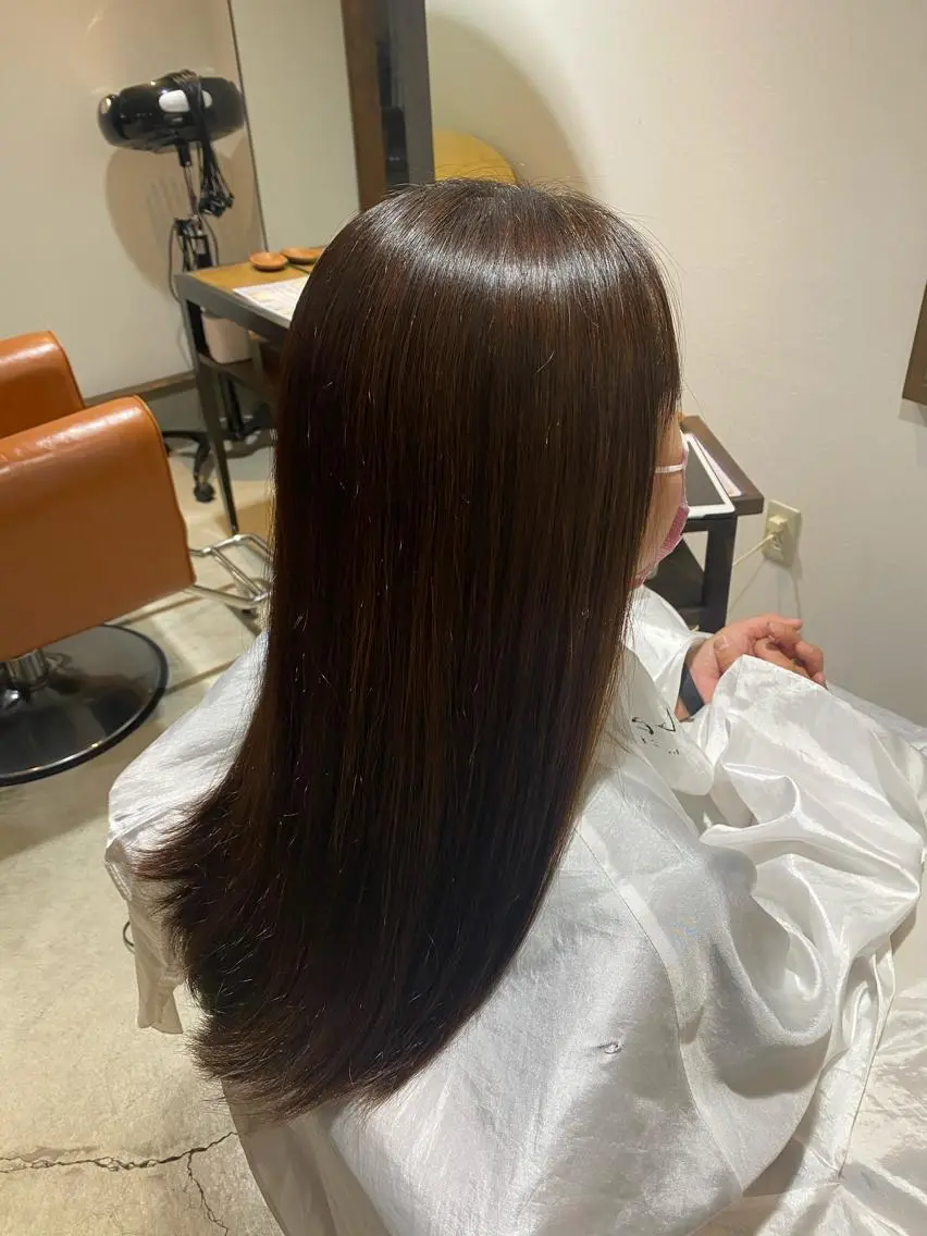 パーマ 縮毛矯正 【novem】 serenのヘアスタイル