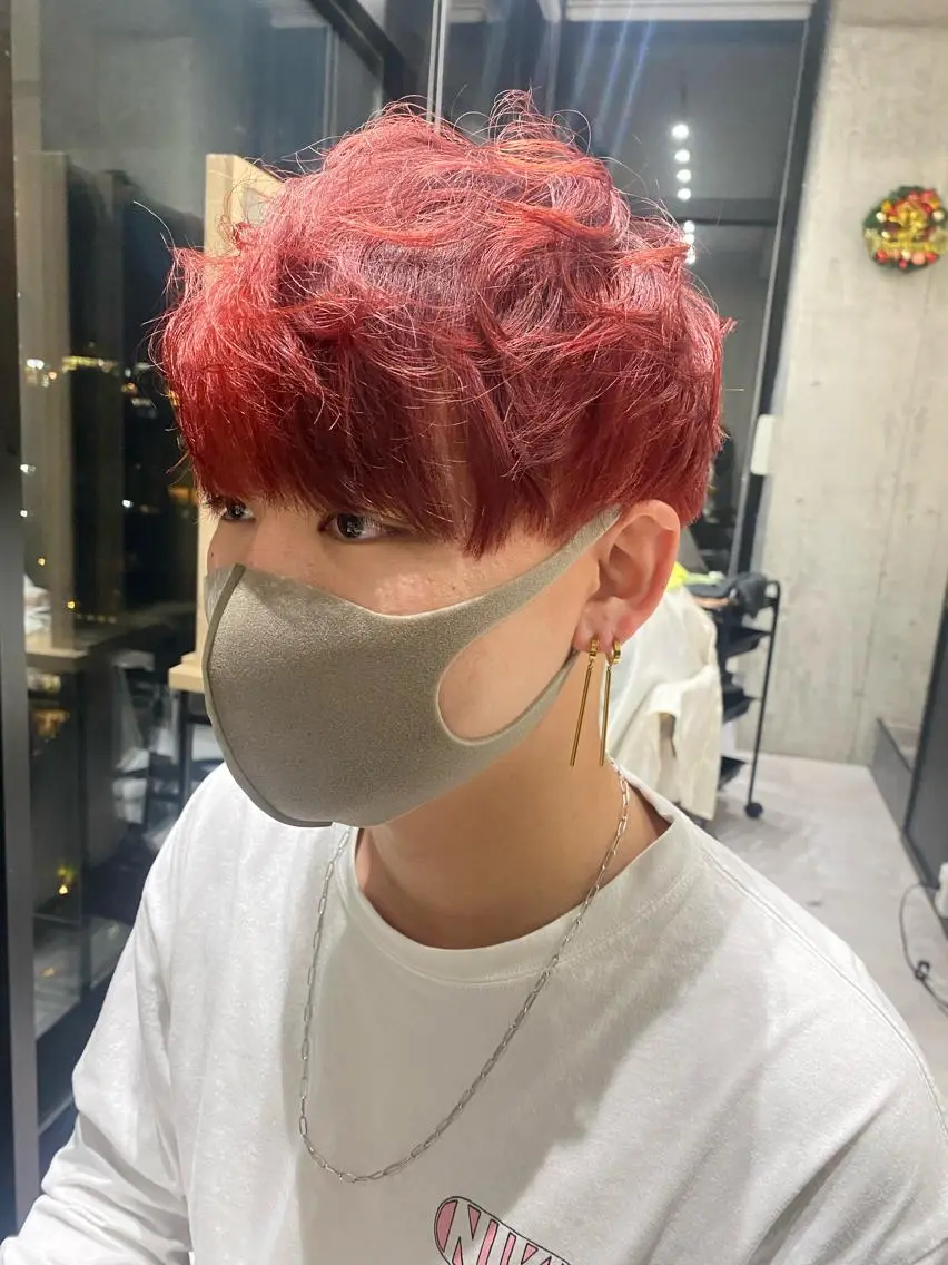 カラー メンズ ヘアカラー トリートメント 似合う髪型見つけます AYAKAのヘアスタイル