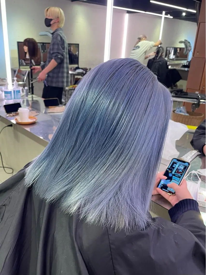 ミディアム たかはし はるかのヘアスタイル
