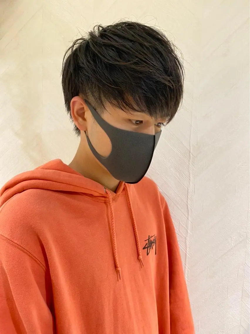 メンズ ✨縮毛矯正✨レイヤー ホウダカズヒロのヘアスタイル