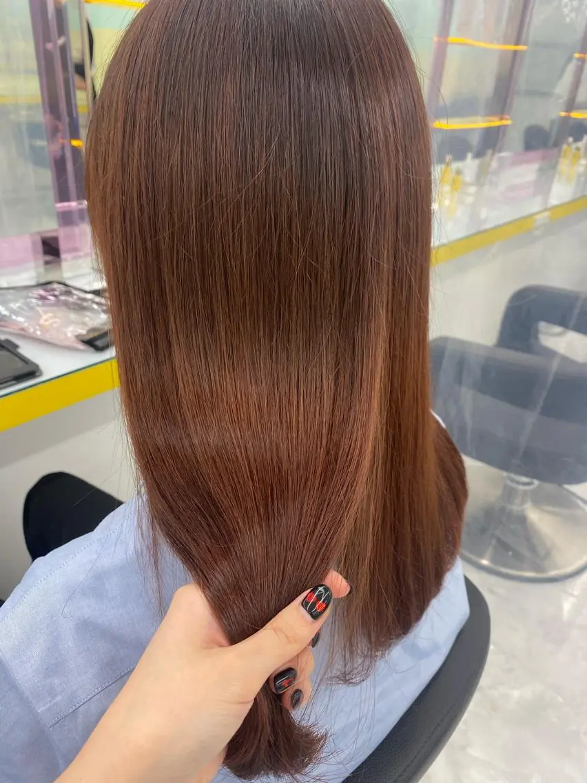 セミロング カラー パーマ ヘアアレンジ メンズ ネイル マツエク・マツパ アイブロウ 🐩推し活🐩 FUTABA🍒のヘアスタイル