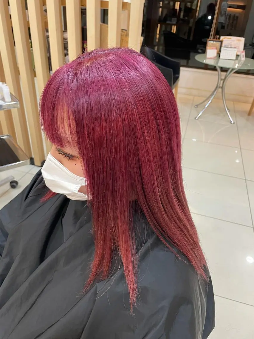 カラー 小濵 美月のヘアスタイル