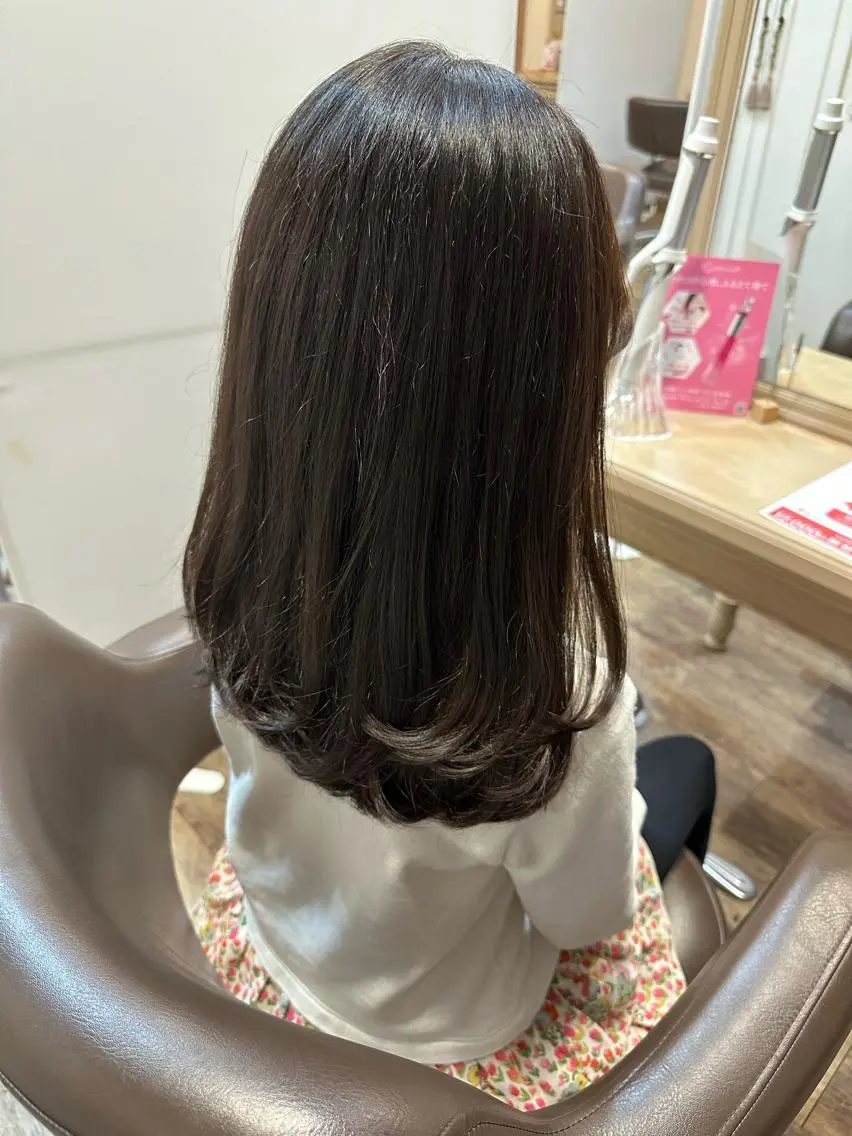 ロング 杉田 花乃のヘアスタイル