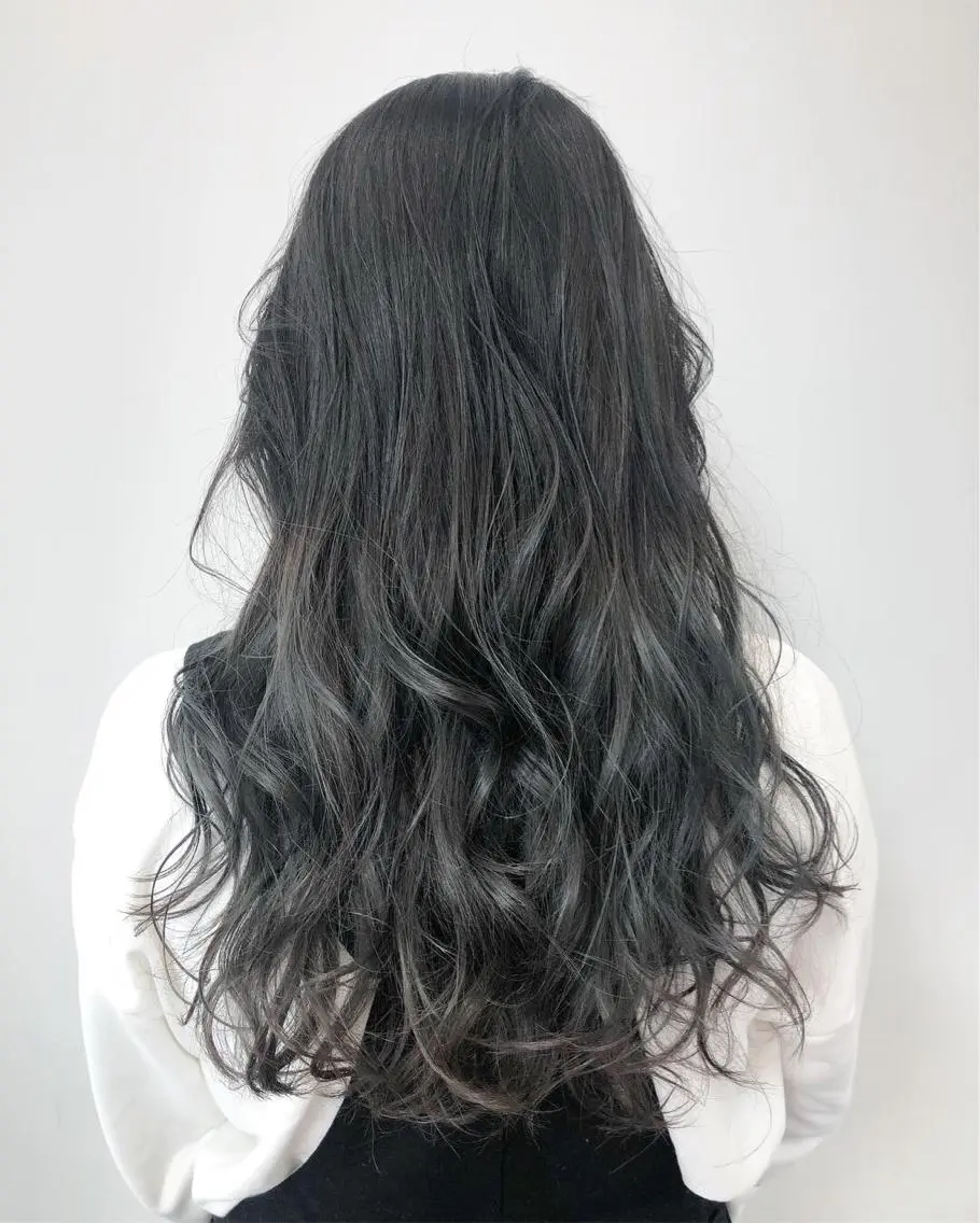 ロング カラー ヘアアレンジ 【公式】amble luxe池袋東口🩷のヘアスタイル