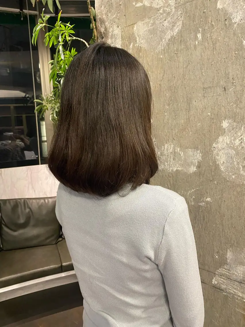 ミディアム パーマ 木村【似合わせ ショート/ボブ】のヘアスタイル