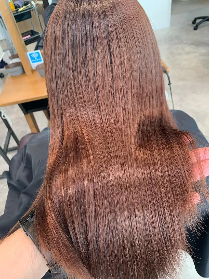 ロング カラー HAREru. モデル募集【戸塚】のヘアスタイル